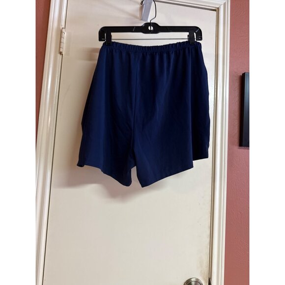 Womens Swim365 Navy Blue Plus Size 24W Swim Shorts With Elastic Waistband & Mode - Picture 3 of 4